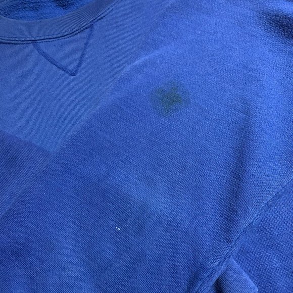 Vintage 80s PRO-Keds Logo Faded Royal Crewneck Sweatshirt Unisex - Picture 9 of 12